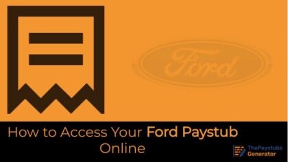 Ford Paystub